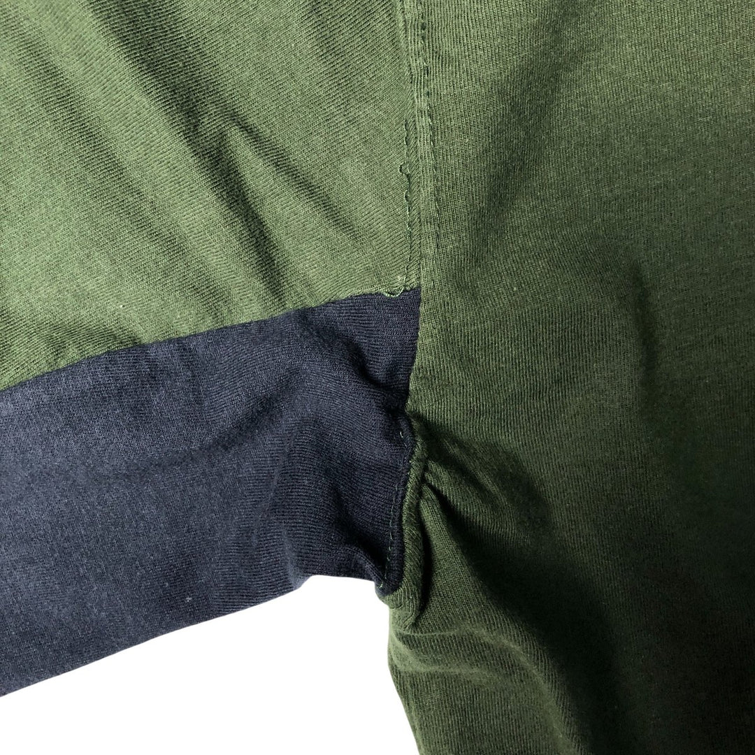 Ralph Lauren CHAPS long-sleeved T-shirt, men's size XL cotton Green type dark green Vintage Second Hand