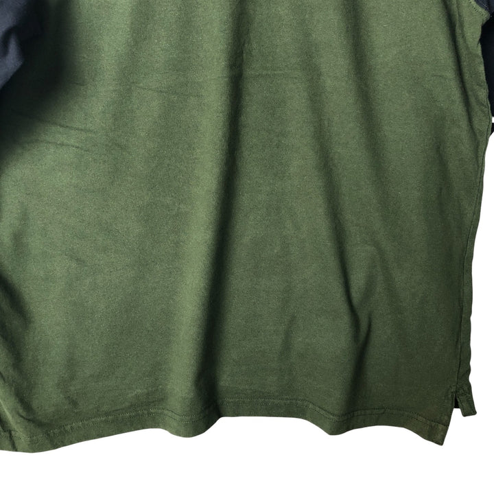 Ralph Lauren CHAPS long-sleeved T-shirt, men's size XL cotton Green type dark green Vintage Second Hand