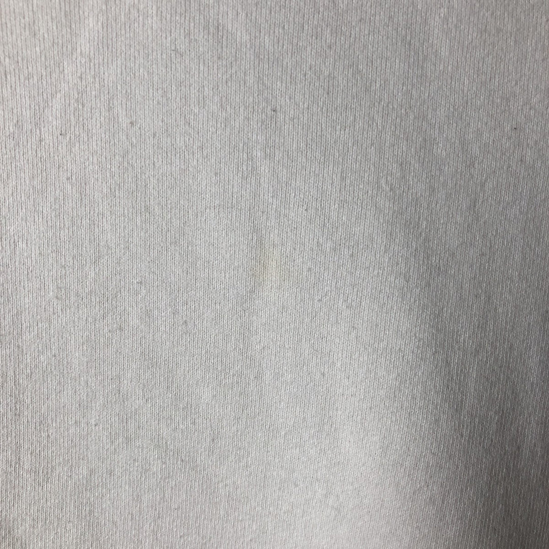 90'S Fruit of the Loom plain blank sweatshirt, Made in USA, Men's XL cotton white type Vintage Second Hand