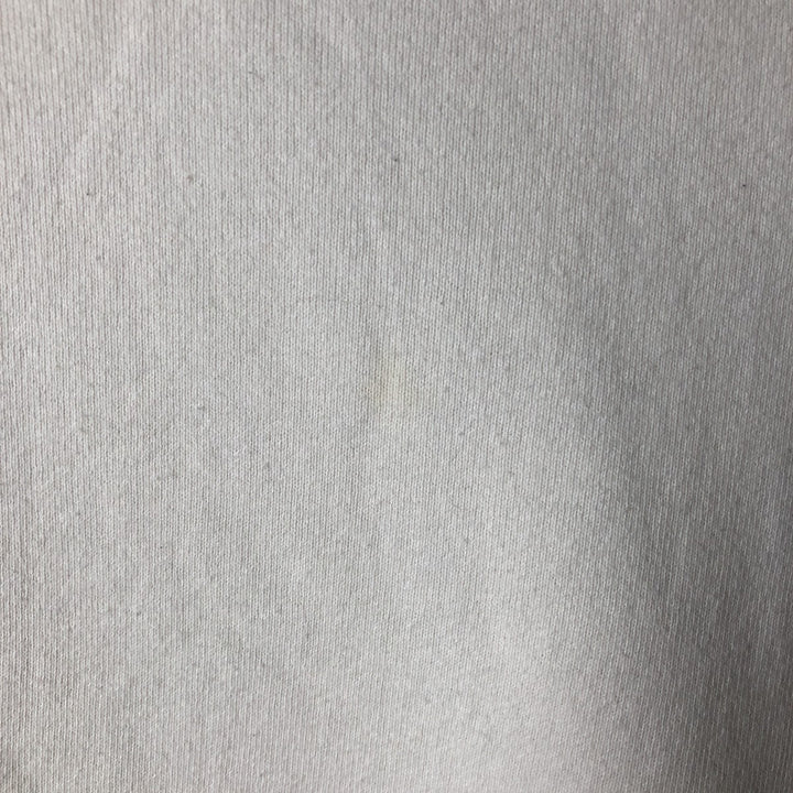 90'S Fruit of the Loom plain blank sweatshirt, Made in USA, Men's XL cotton white type Vintage Second Hand