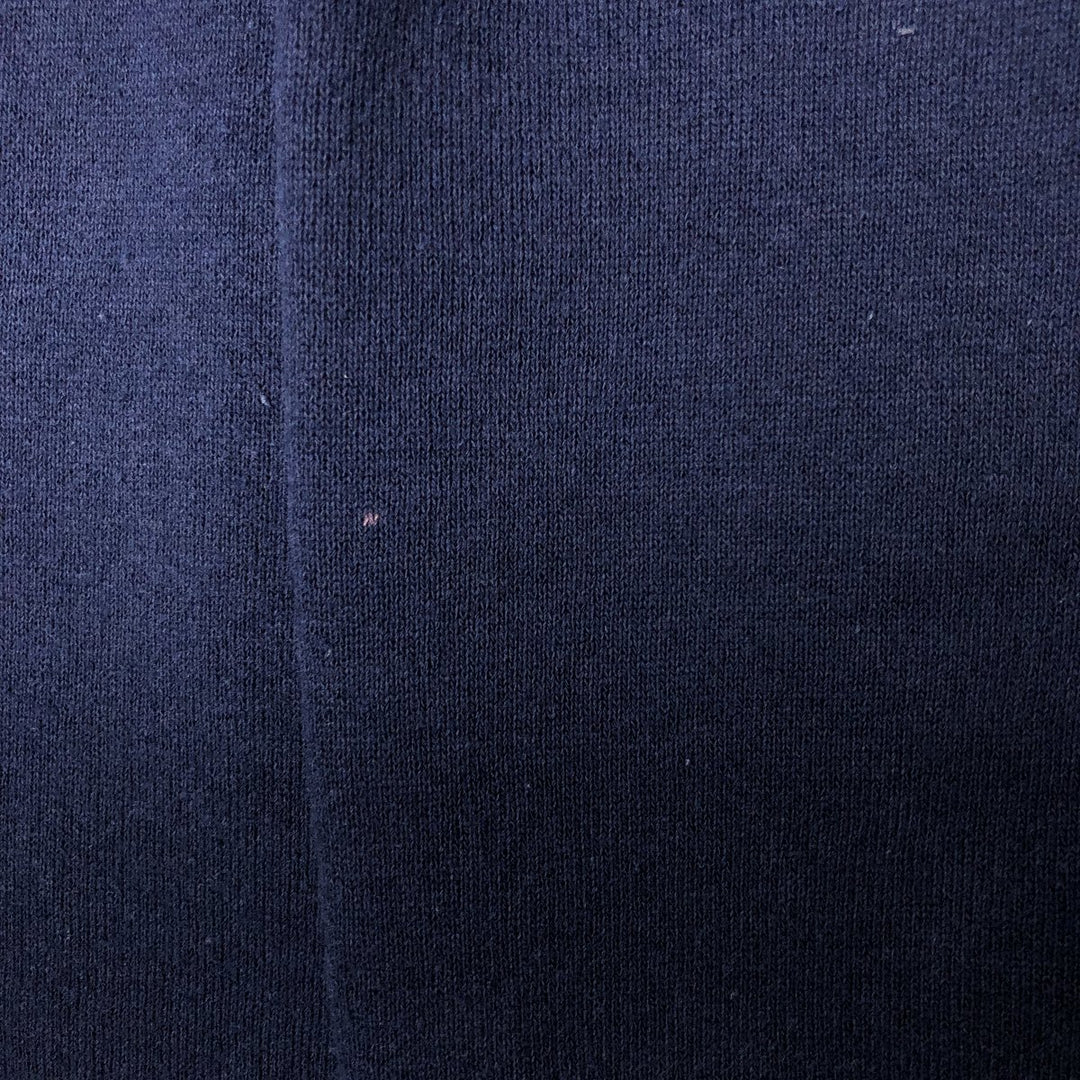 Vintage 80s-90'S SOFFE college sweatshirt, made in the USA, size M, men's polyester navy blue type Vintage Second Hand