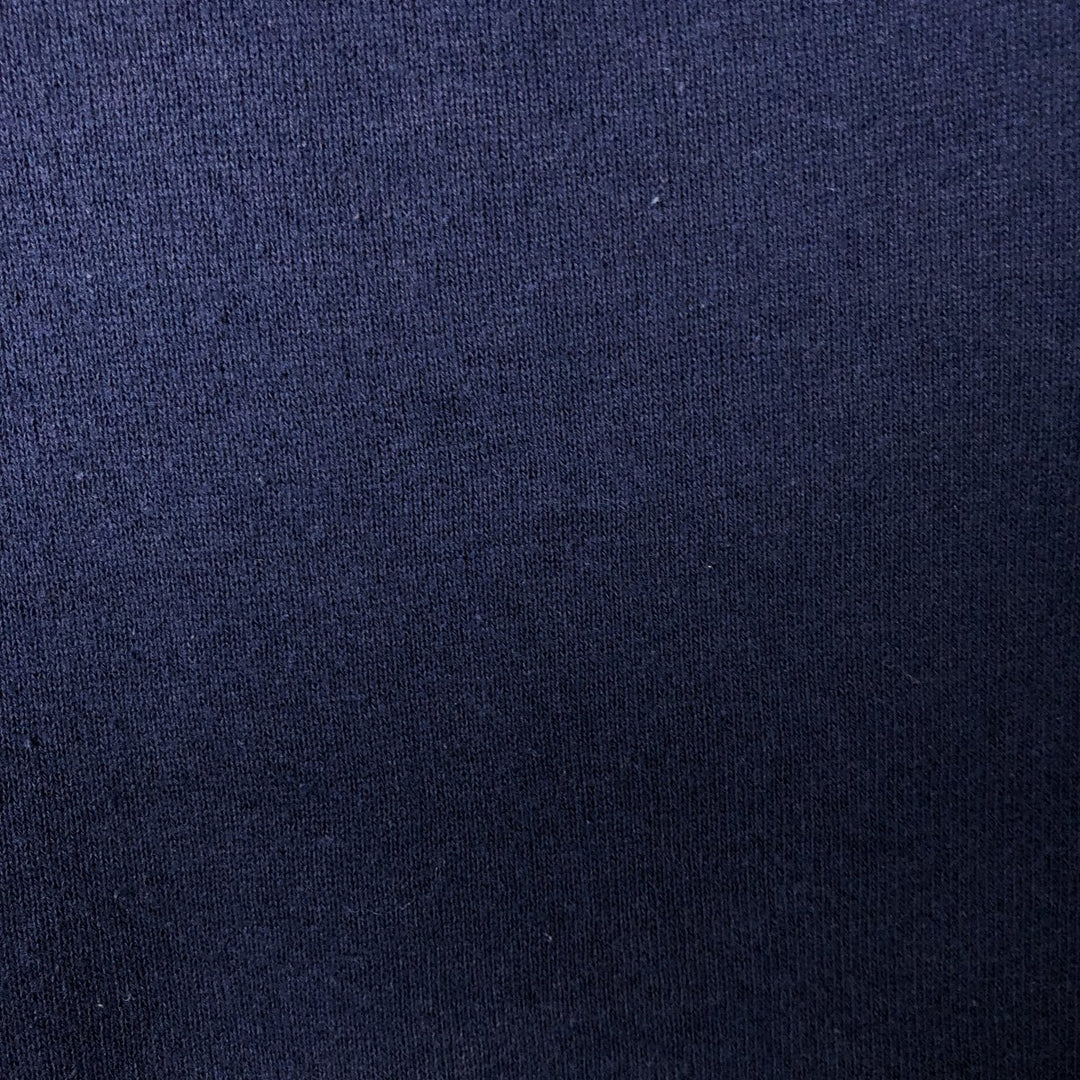 Vintage 80s-90'S SOFFE college sweatshirt, made in the USA, size M, men's polyester navy blue type Vintage Second Hand