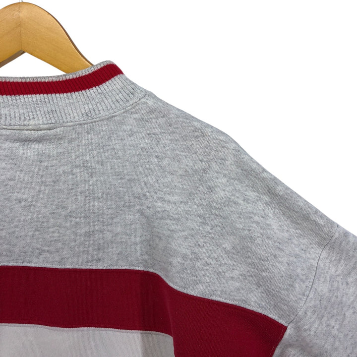 Vintage 1990'S Belbasine Ohio State University high-neck sweatshirt, made in the USA, size L, men's polyester gray type Vintage Second Hand