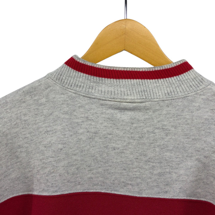 Vintage 1990'S Belbasine Ohio State University high-neck sweatshirt, made in the USA, size L, men's polyester gray type Vintage Second Hand