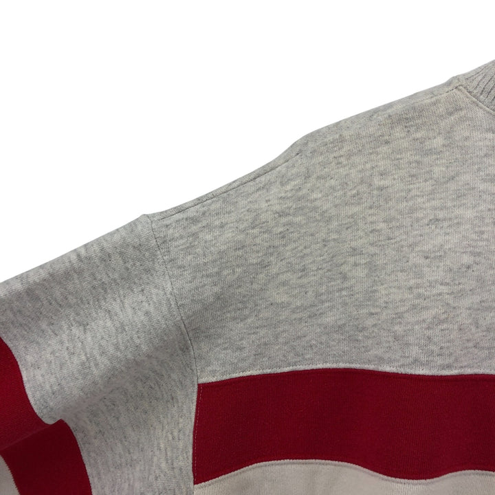 Vintage 1990'S Belbasine Ohio State University high-neck sweatshirt, made in the USA, size L, men's polyester gray type Vintage Second Hand