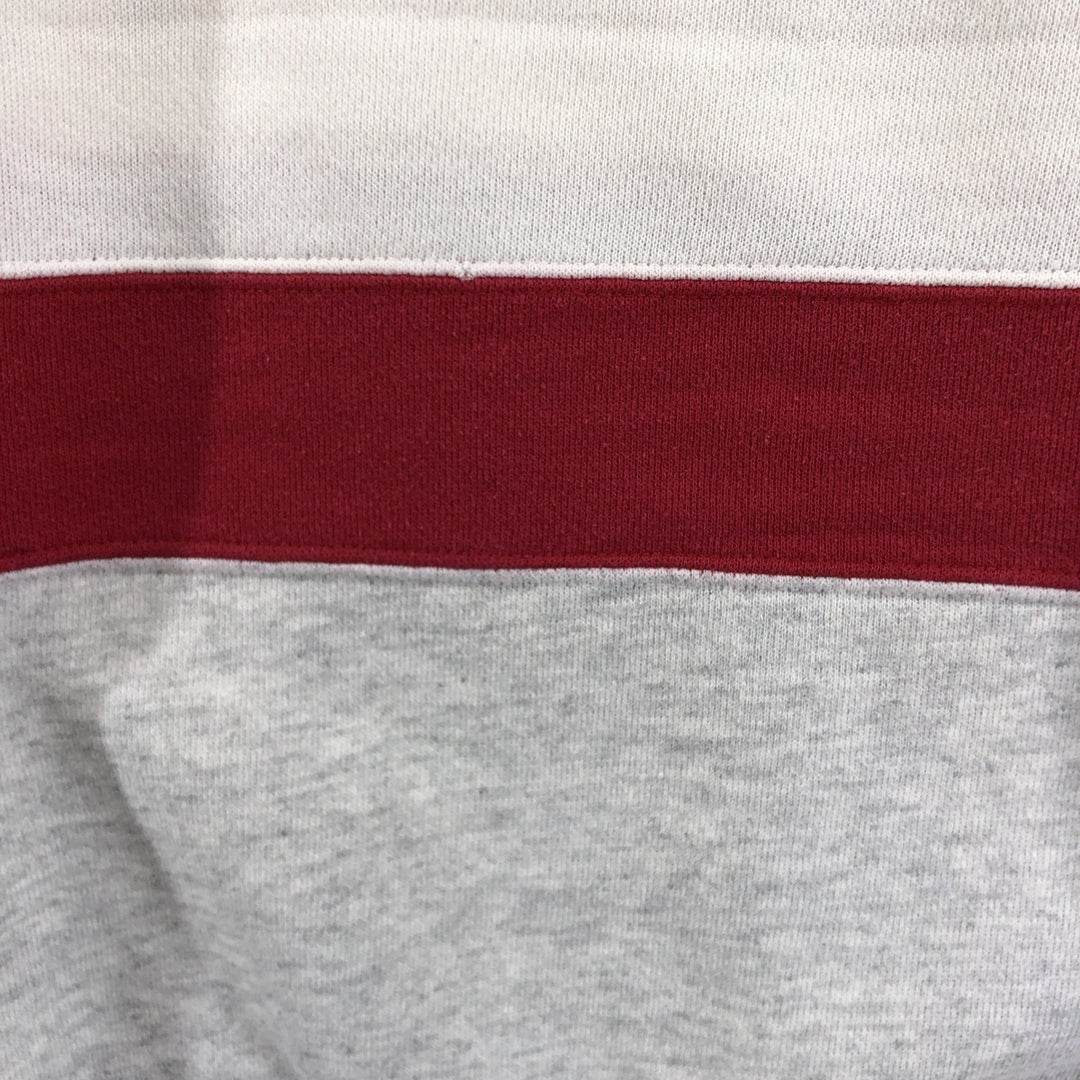 Vintage 1990'S Belbasine Ohio State University high-neck sweatshirt, made in the USA, size L, men's polyester gray type Vintage Second Hand