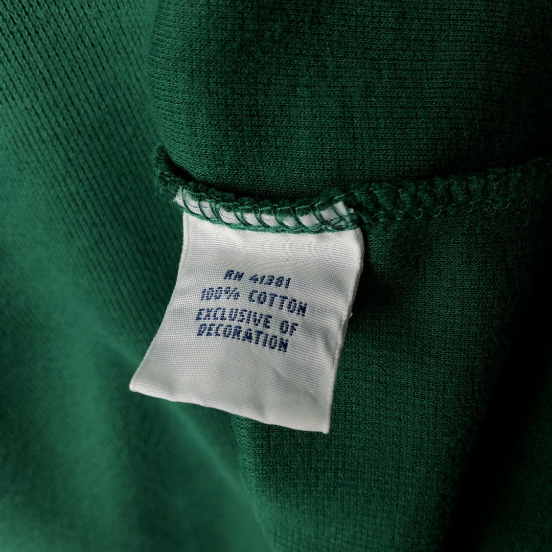 Ralph Lauren POLO RALPH LAUREN ESTATE RIB half-zip sweatshirt, sweatshirt, men's XL size cotton green type Vintage Second Hand