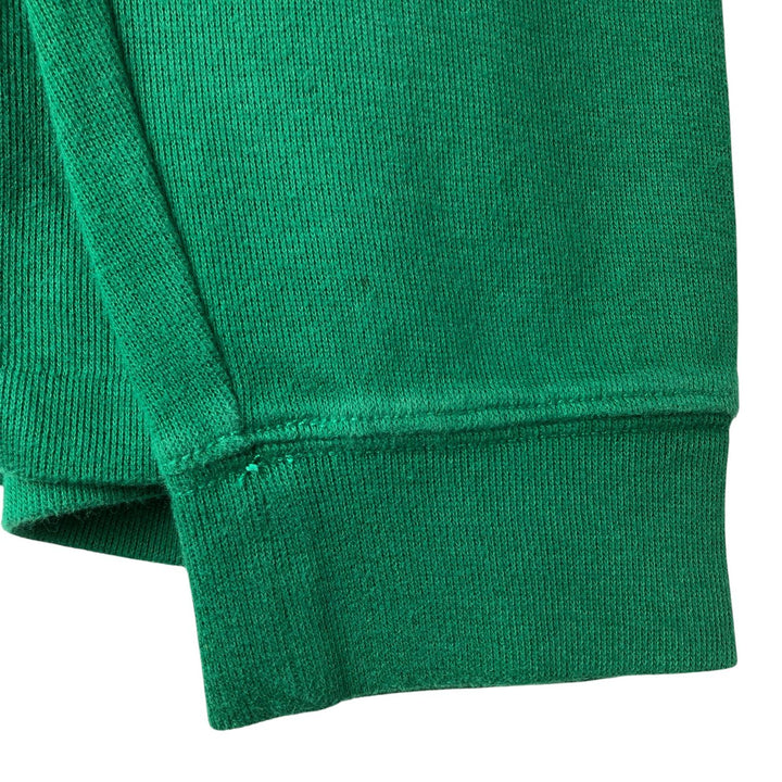 Ralph Lauren POLO RALPH LAUREN ESTATE RIB half-zip sweatshirt, sweatshirt, men's XL size cotton green type Vintage Second Hand