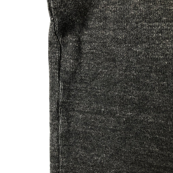 Ralph Lauren POLO RALPH LAUREN Half-Zip Sweatshirt, Men's XL cotton Charcoal Vintage Second Hand