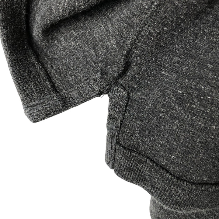 Ralph Lauren POLO RALPH LAUREN Half-Zip Sweatshirt, Men's XL cotton Charcoal Vintage Second Hand