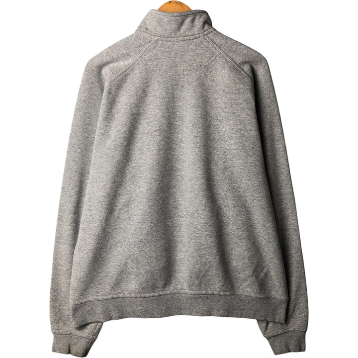 Carhartt Relaxed Fit Half-Zip Sweatshirt, Men's Size L cotton gray type Vintage Second Hand