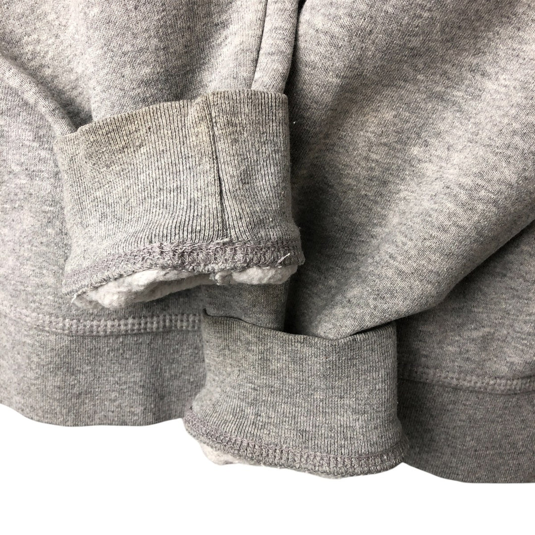 Carhartt Relaxed Fit Half-Zip Sweatshirt, Men's Size L cotton gray type Vintage Second Hand