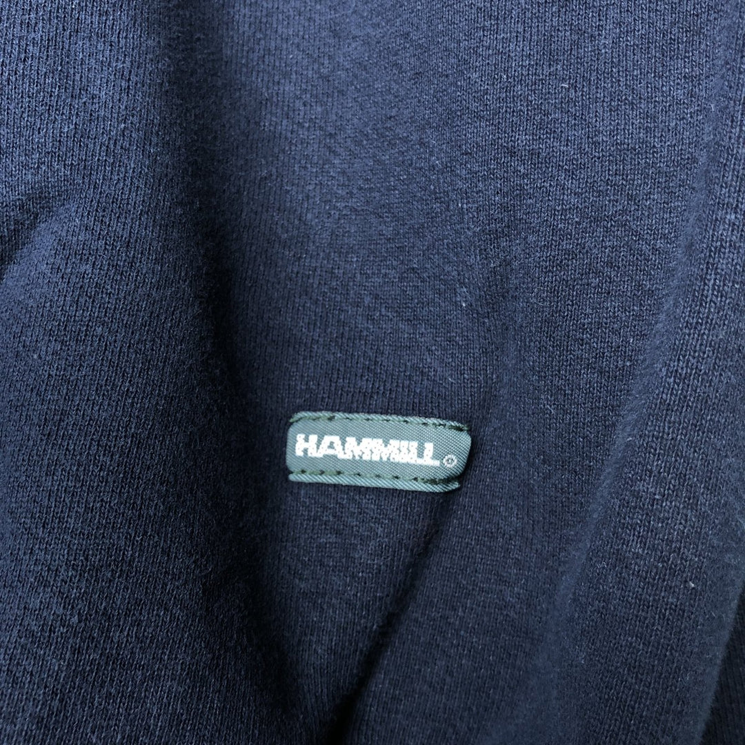 HAMMILL CASUALS NABISCO Advertising Sweatshirt, Made in Canada, Men's Size M cotton navy blue type Vintage Second Hand