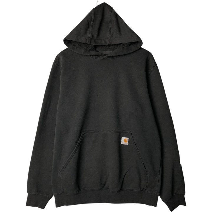 Carhartt Loose Fit Sweat Pullover Hoodie, Men's M Size cotton black type Vintage Second Hand