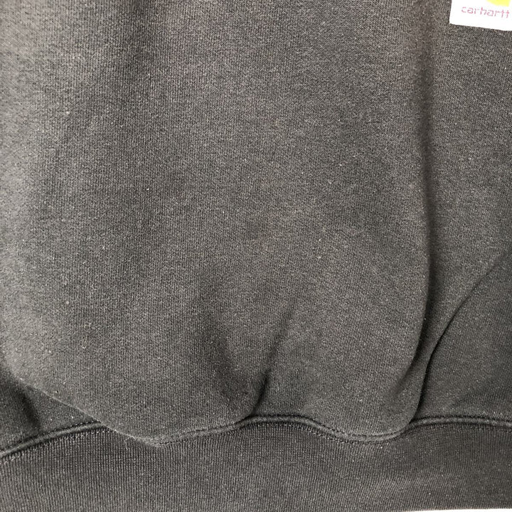 Carhartt Loose Fit Sweat Pullover Hoodie, Men's M Size cotton black type Vintage Second Hand