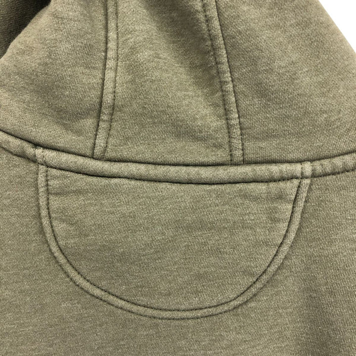 Carhartt Relaxed Fit Sweatshirt Pullover Hoodie, Men's XL cotton Khaki type Vintage Second Hand