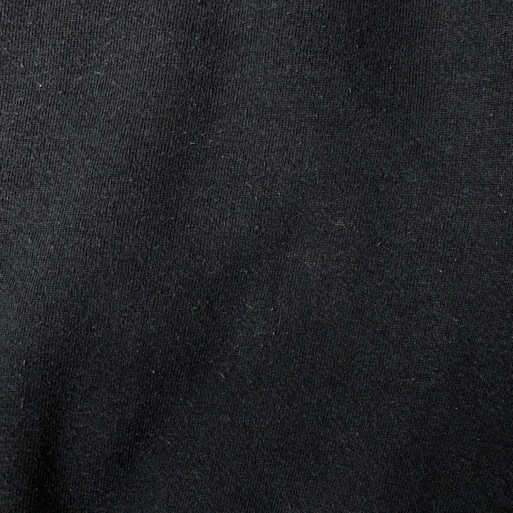 Vintage 90'S Hanes HER WAY plain blank sweatshirt, made in the USA, size L, women's. acrylic black type Vintage Second Hand