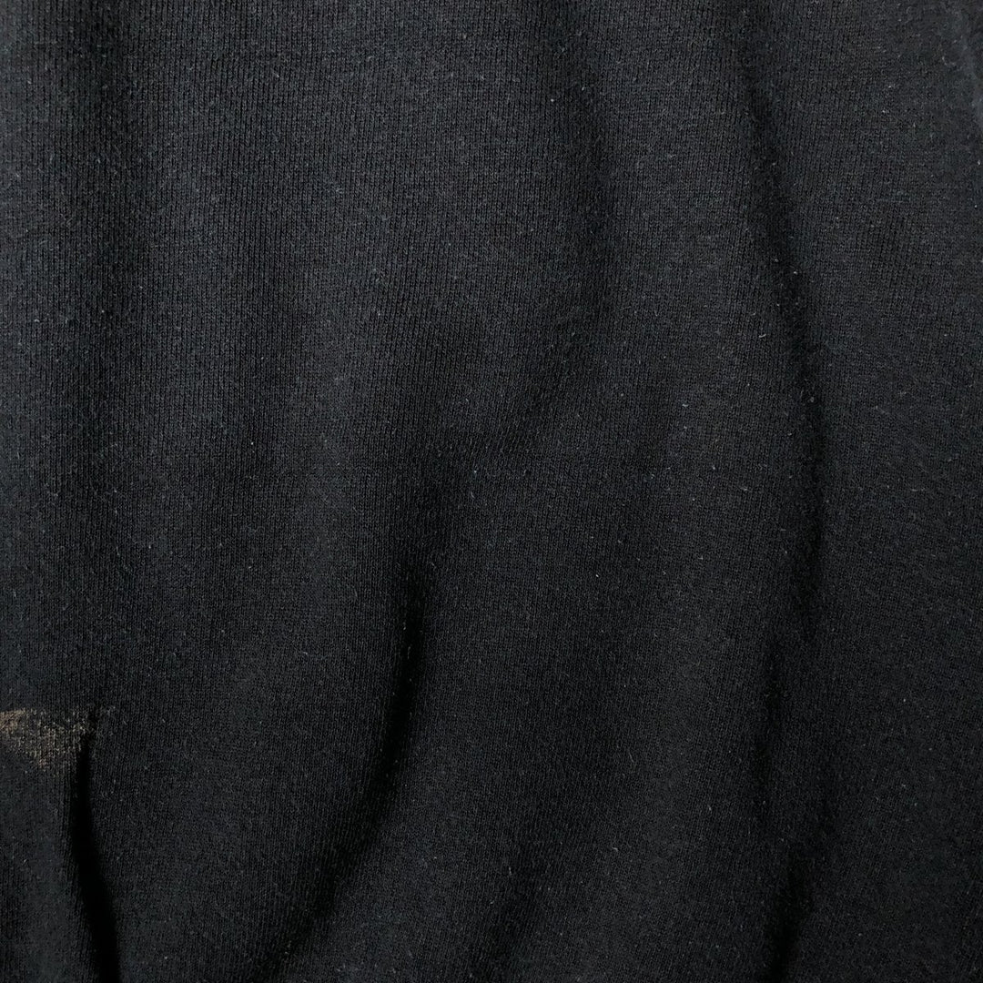 Vintage 90'S Hanes HER WAY plain blank sweatshirt, made in the USA, size L, women's. acrylic black type Vintage Second Hand