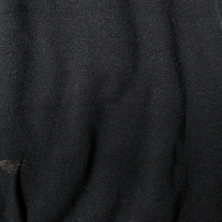 Vintage 90'S Hanes HER WAY plain blank sweatshirt, made in the USA, size L, women's. acrylic black type Vintage Second Hand