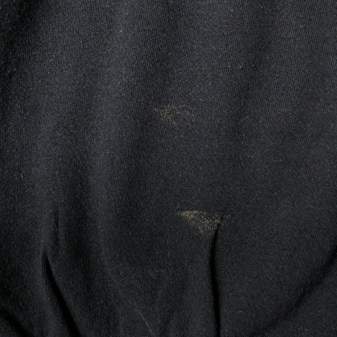 Vintage 90'S Hanes HER WAY plain blank sweatshirt, made in the USA, size L, women's. acrylic black type Vintage Second Hand