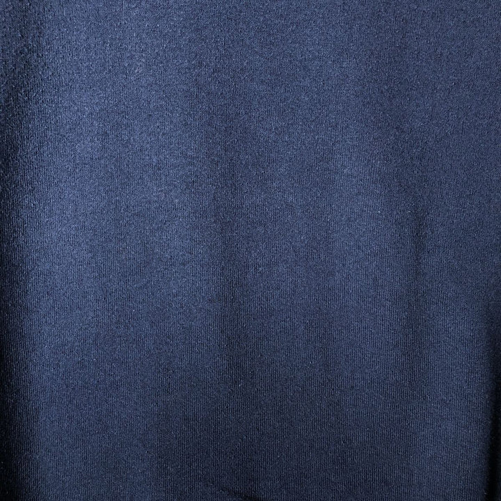00'S Fruit of the Loom plain blank sweatshirt, sweatshirt, men's size XL cotton navy blue type Vintage Second Hand