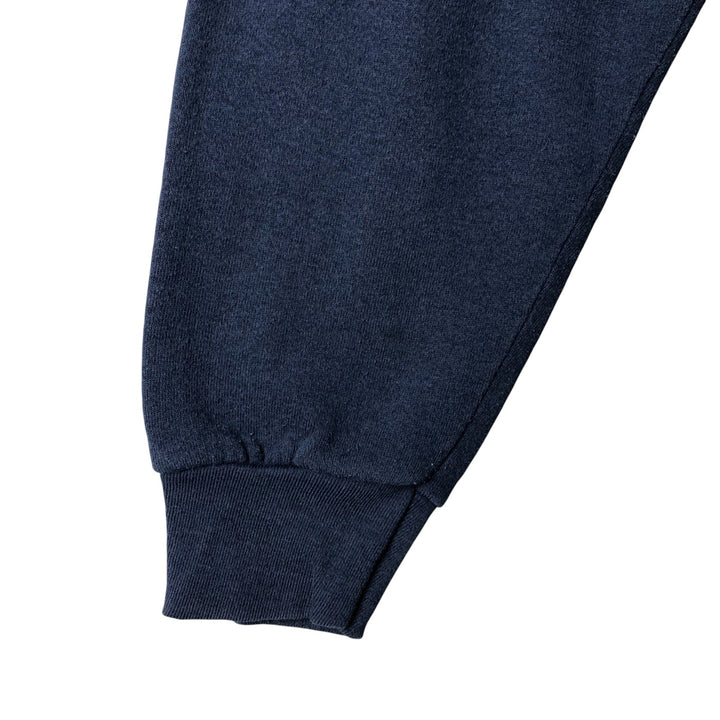 00'S Fruit of the Loom plain blank sweatshirt, sweatshirt, men's size XL cotton navy blue type Vintage Second Hand