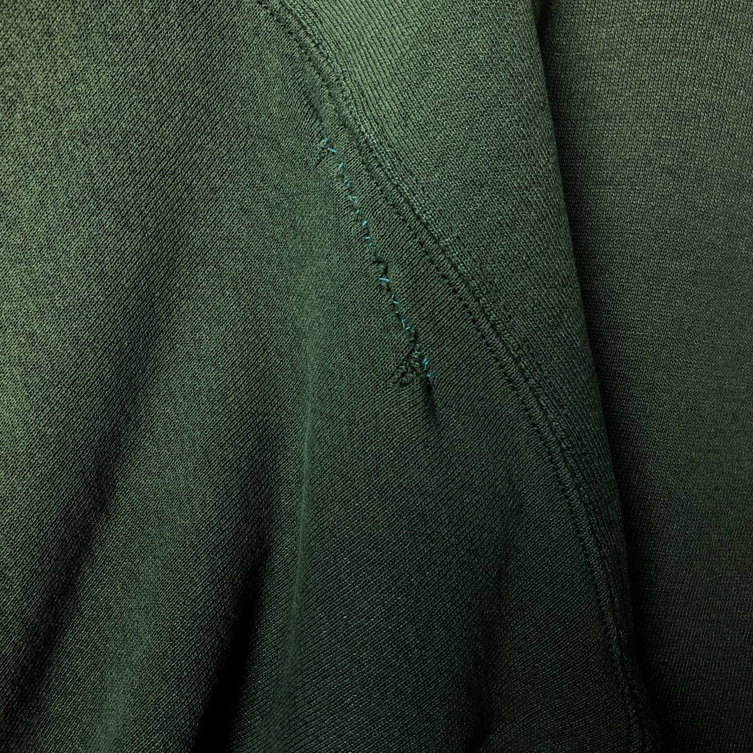 90s-00'S Lee plain blank sweatshirt, Made in USA, Men's XL unclear Green type dark green Vintage Second Hand