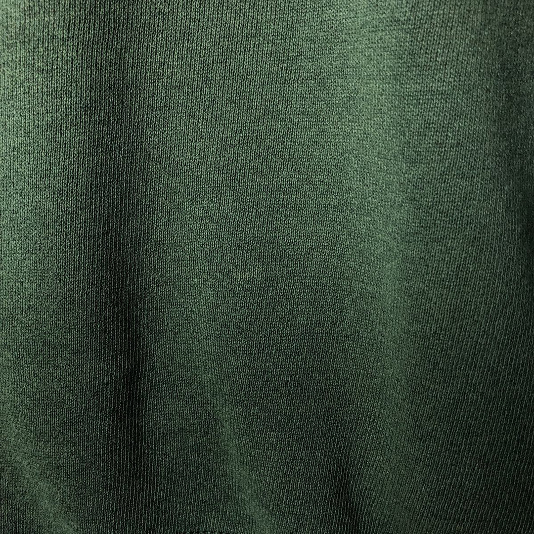90s-00'S Lee plain blank sweatshirt, Made in USA, Men's XL unclear Green type dark green Vintage Second Hand