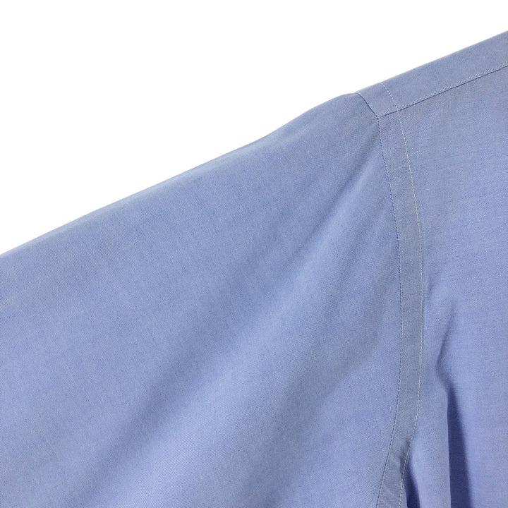 80s-90'S Brooks Brothers MAKERS Long Sleeve Button Down Shirt Made in USA Men's Size L Vintage cotton Blue type light blue Vintage Second Hand