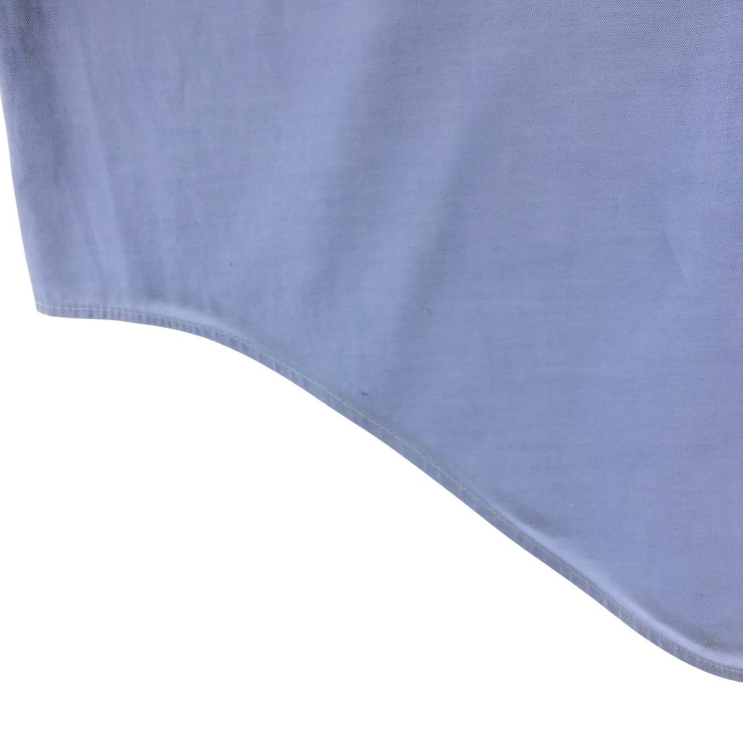 80s-90'S Brooks Brothers MAKERS Long Sleeve Button Down Shirt Made in USA Men's Size L Vintage cotton Blue type light blue Vintage Second Hand