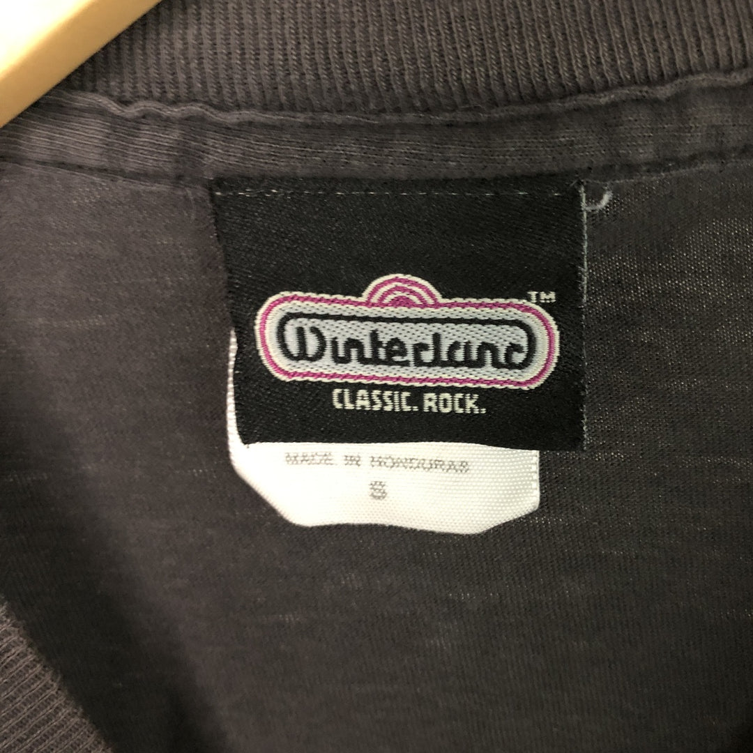 Winterland WHITESNAKE Whitesnake Band T-shirt, Band T, Women's Size S cotton black type Vintage Second Hand