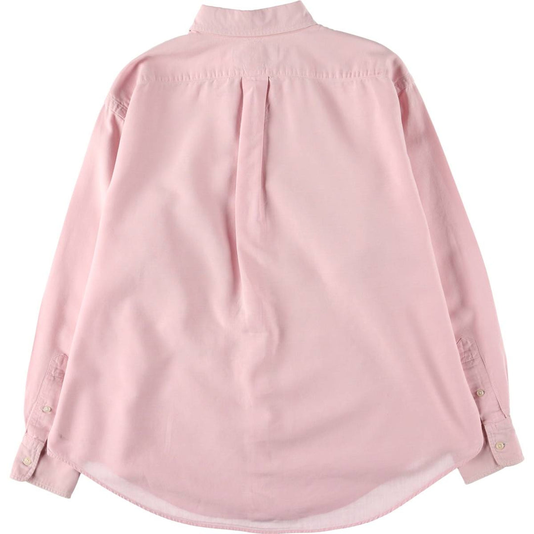 Ralph Lauren RALPH LAUREN long sleeve button-down shirt, women's size XL cotton pink type Vintage Second Hand