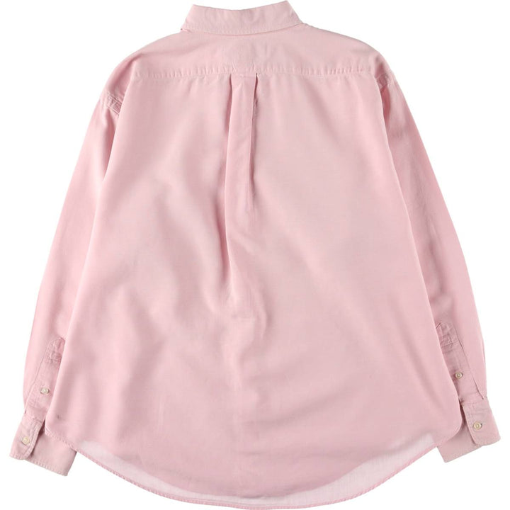 Ralph Lauren RALPH LAUREN long sleeve button-down shirt, women's size XL cotton pink type Vintage Second Hand