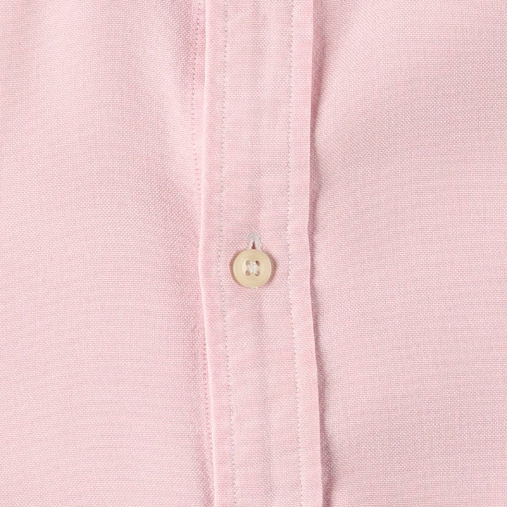 Ralph Lauren RALPH LAUREN long sleeve button-down shirt, women's size XL cotton pink type Vintage Second Hand