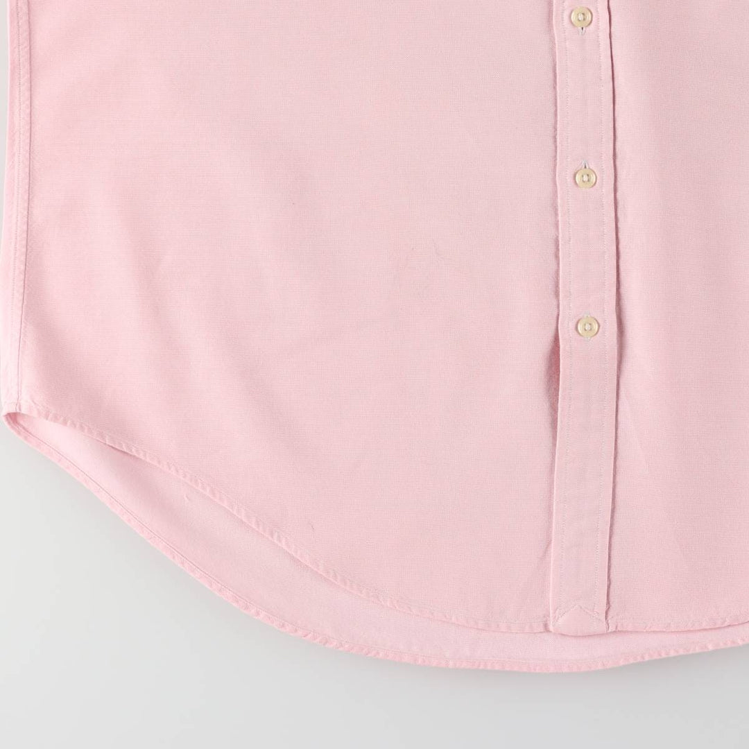 Ralph Lauren RALPH LAUREN long sleeve button-down shirt, women's size XL cotton pink type Vintage Second Hand