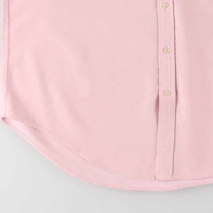 Ralph Lauren RALPH LAUREN long sleeve button-down shirt, women's size XL cotton pink type Vintage Second Hand