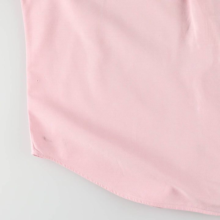 Ralph Lauren RALPH LAUREN long sleeve button-down shirt, women's size XL cotton pink type Vintage Second Hand