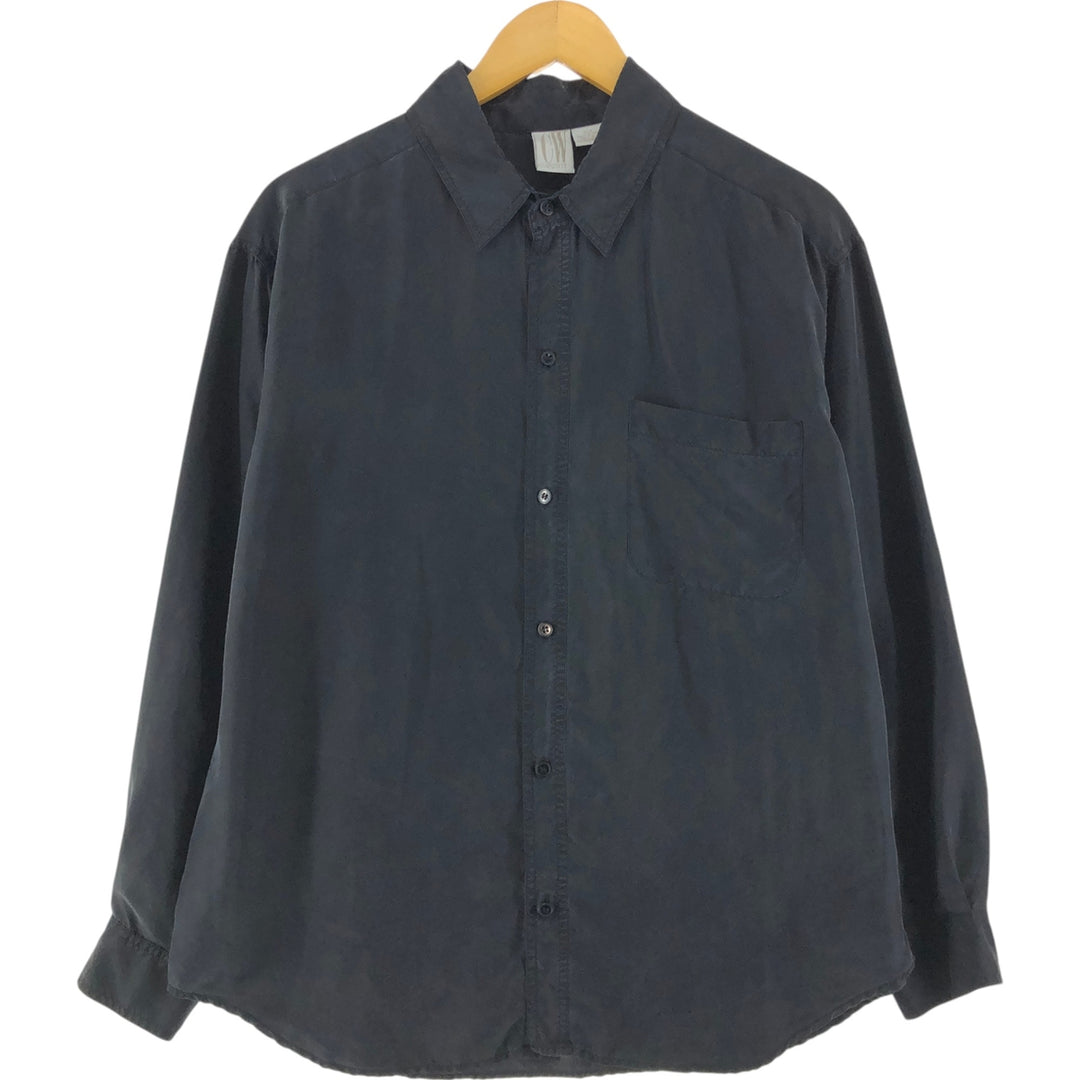CLIFFORD AND WILLS Long Sleeve Silk Shirt, Women's Size M silk black type Vintage Second Hand
