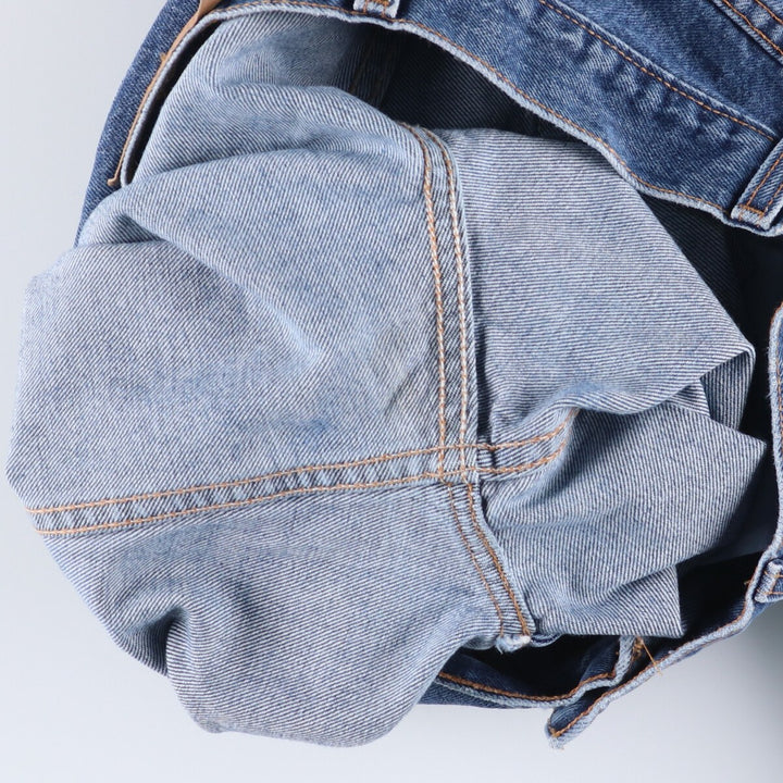 00'S Levi's 550 Relaxed Fit Tapered Leg Tapered Denim Pants Women's L (w28) cotton blue type Vintage Second Hand