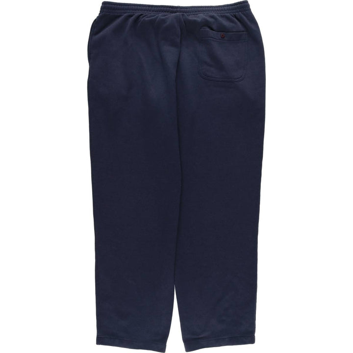 SAFE HARBOR Sweatpants, Men's Size L polyester navy blue type Vintage Second Hand