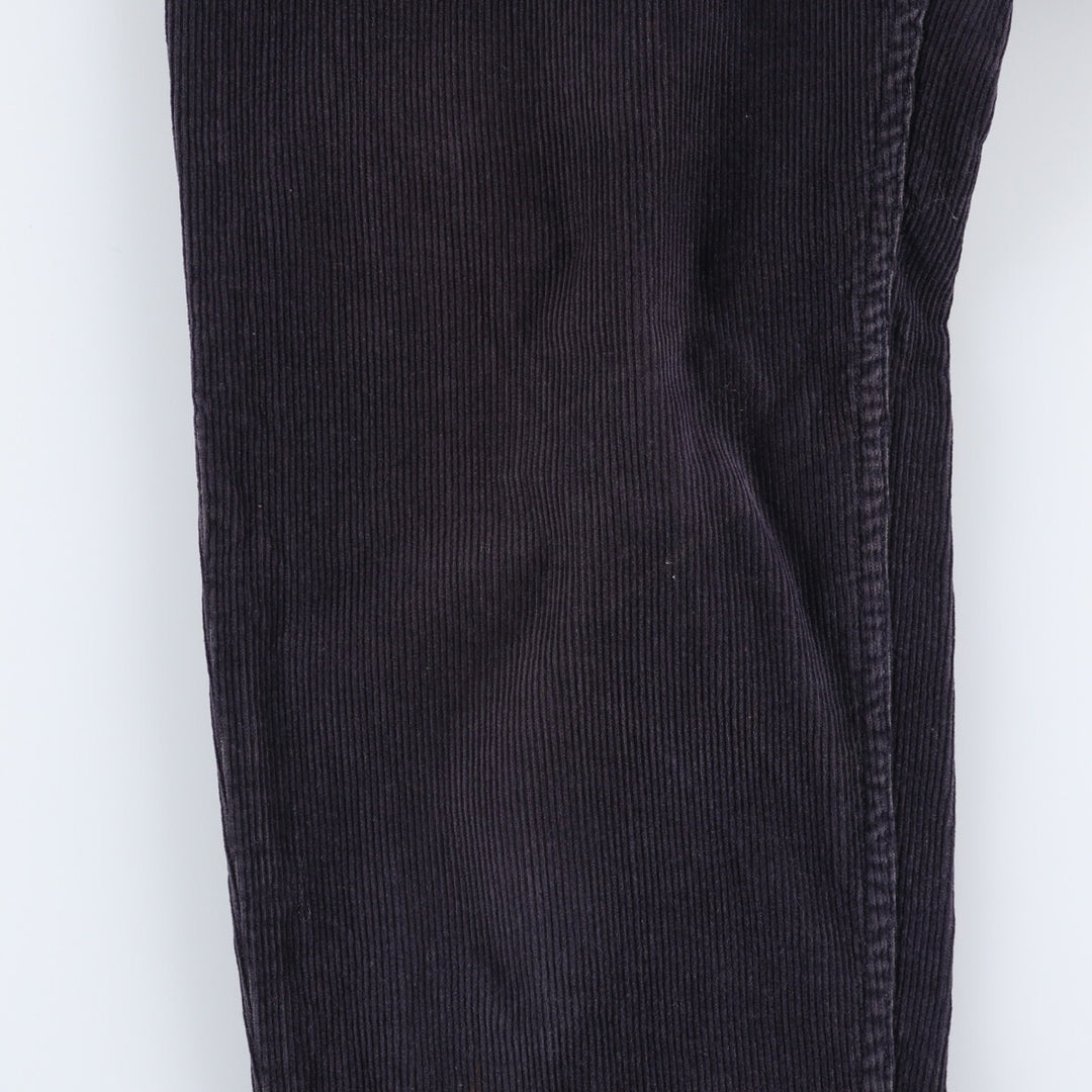90s-00'S Eddie Bauer Corduroy Pants Men's Size W31 cotton navy blue type Vintage Second Hand