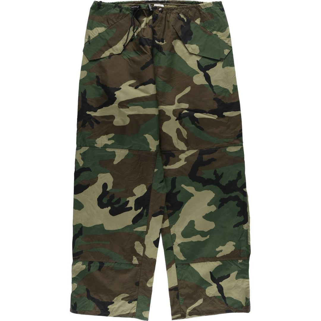 Civilian Camouflage Pattern Woodland Camo Double Knee Military Pants MEDIUM others Khaki type Vintage Second Hand