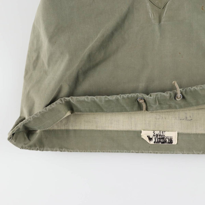 1940s~ Genuine US military USNAVY N-2 rain deck parka, military raincoat, made in USA, SMALL, men's S equivalent unclear Khaki type Vintage Second Hand