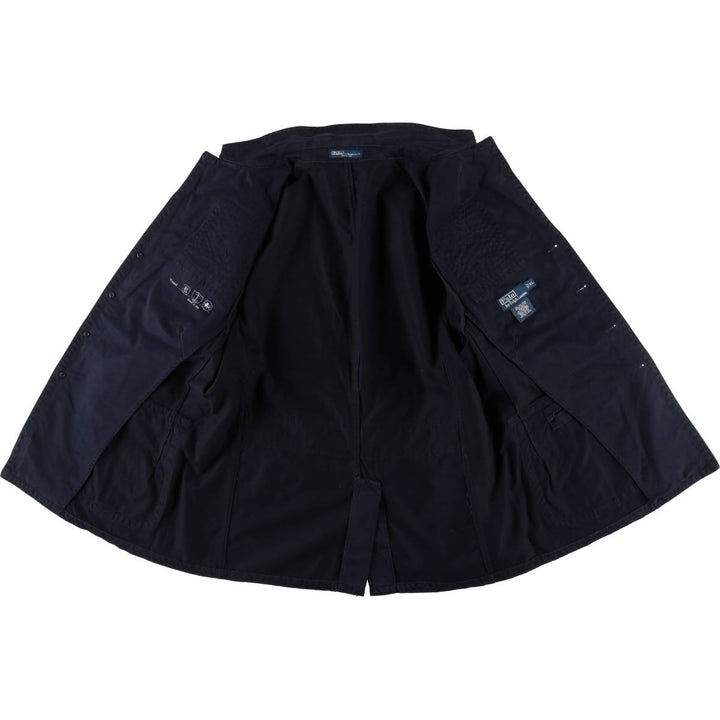 Ralph Lauren POLO by Ralph Lauren Military Field Jacket Men's XL cotton navy blue type Vintage Second Hand