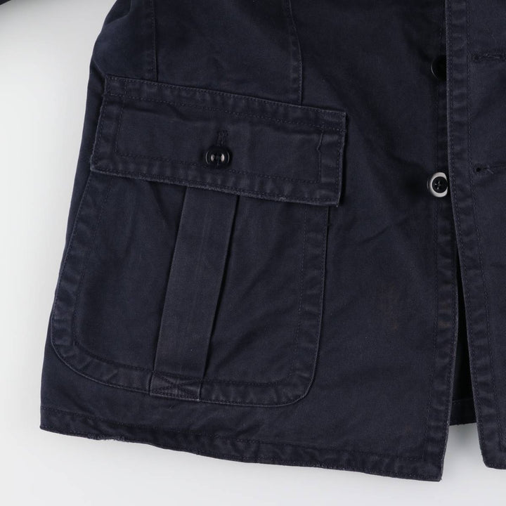 Ralph Lauren POLO by Ralph Lauren Military Field Jacket Men's XL cotton navy blue type Vintage Second Hand