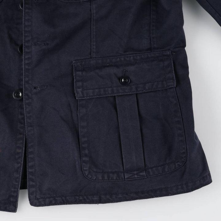 Ralph Lauren POLO by Ralph Lauren Military Field Jacket Men's XL cotton navy blue type Vintage Second Hand