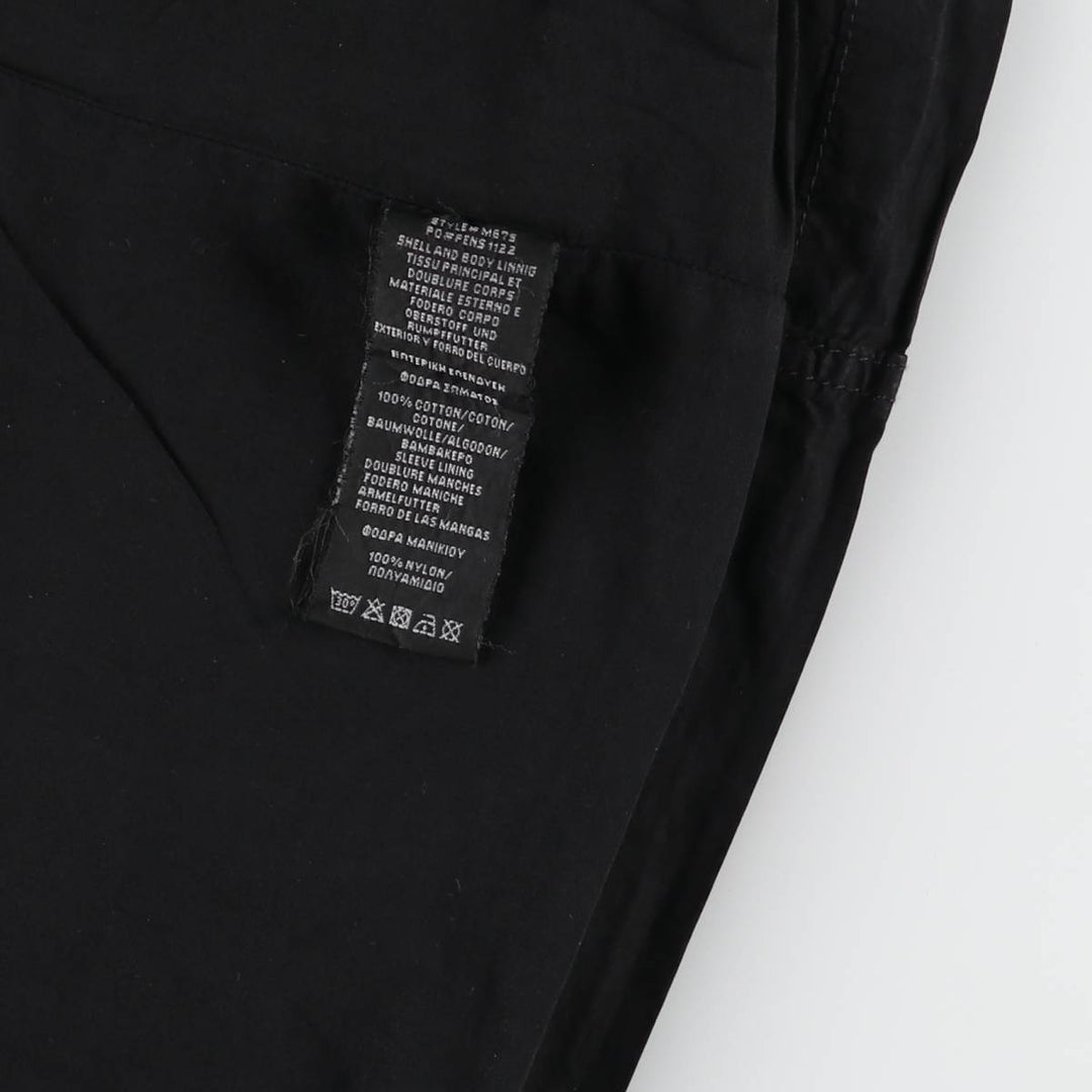 SCHOTT Military Field Jacket Men's XL cotton black type Vintage Second Hand