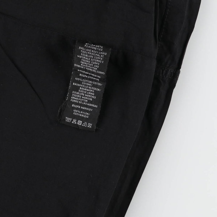 SCHOTT Military Field Jacket Men's XL cotton black type Vintage Second Hand