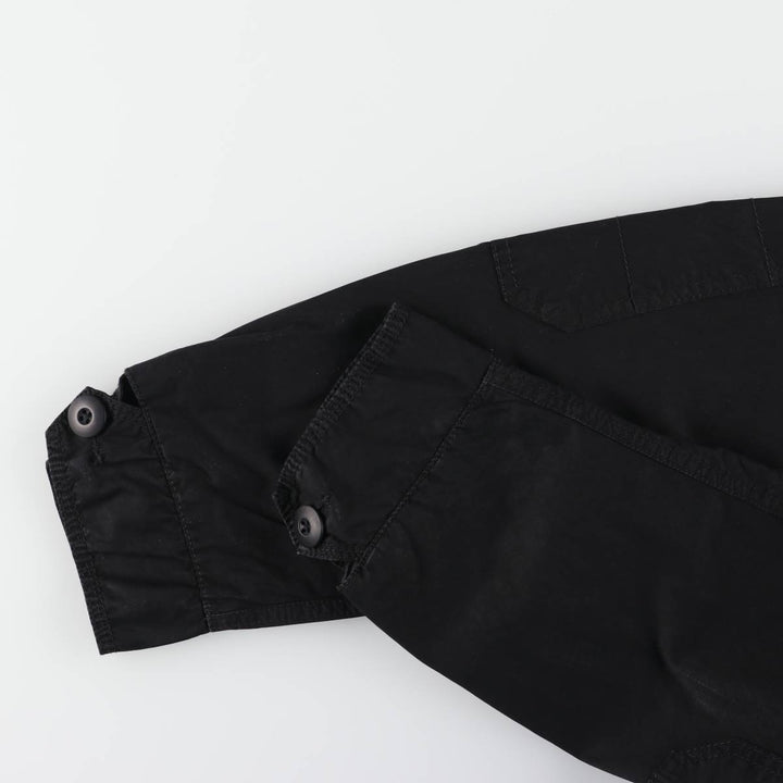 SCHOTT Military Field Jacket Men's XL cotton black type Vintage Second Hand