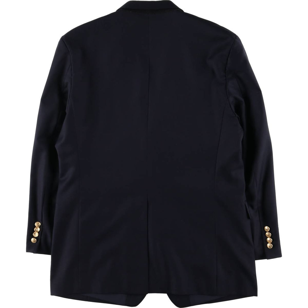 Ralph Lauren LAUREN Navy blazer, tailored jacket, men's size M wool navy blue type Vintage Second Hand